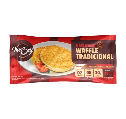Waffle Mr Bey 180g Tradicional
