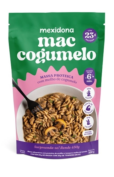 Mac Cogumelo Pct 100g Mexidona