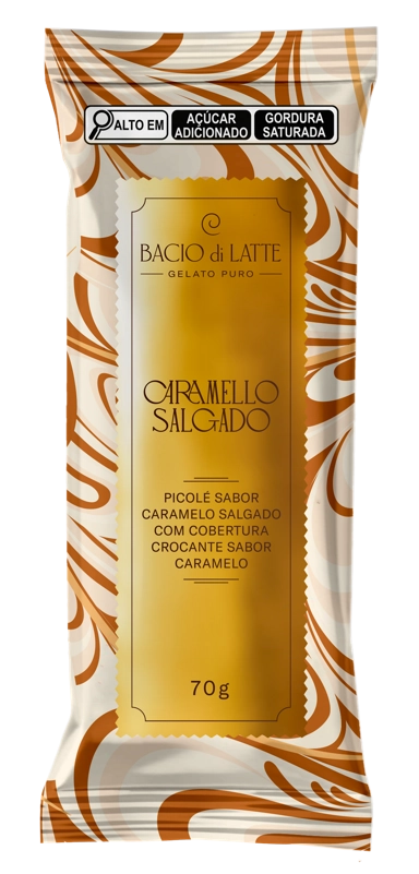 Picole Bacio Di Latte Car.salgado 70g