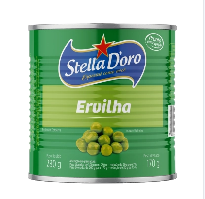 Ervilha Em Conserva Stella Doro Lata 170g