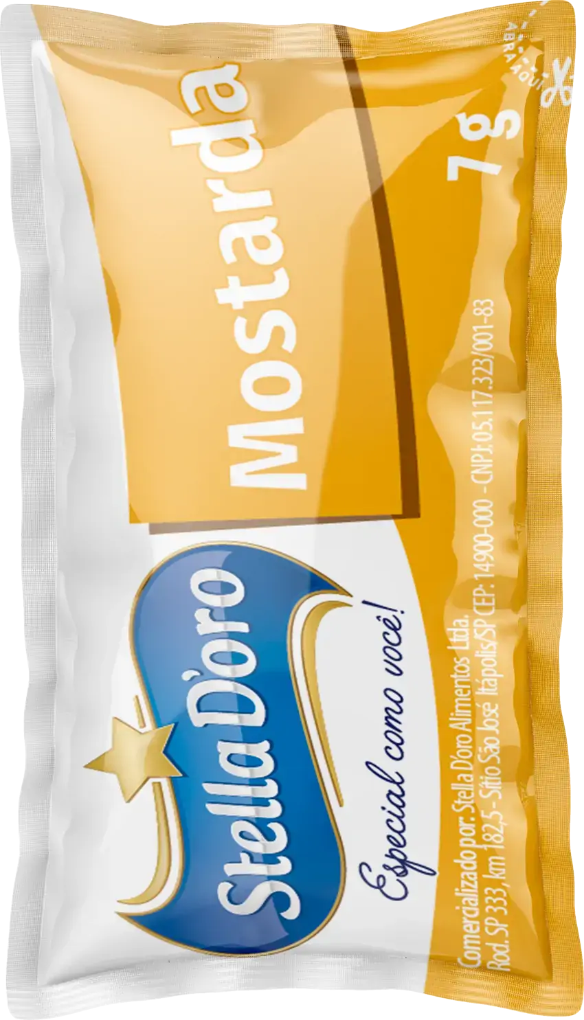 Mostarda Stella D Oro 7g Sachet