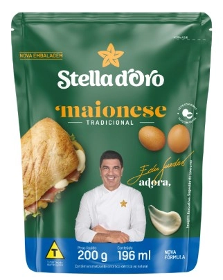 Maionese Tradicional Stella Doro Sachê 200g