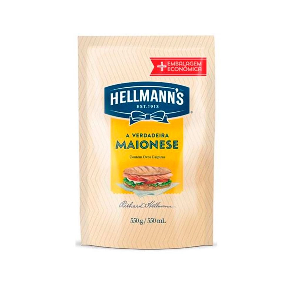 Maionese Hellmanns Sache 550g