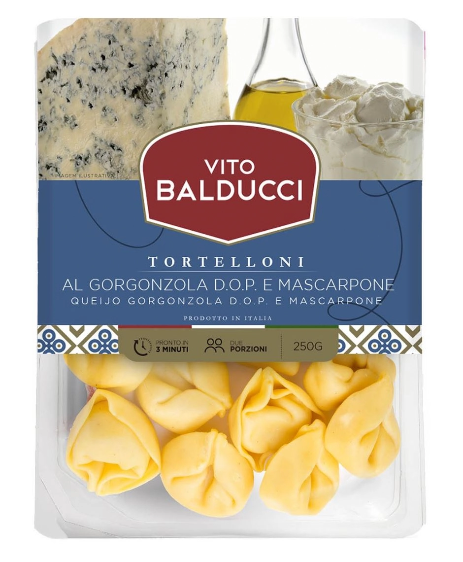 Tortelloni De Queijo Gorgonzola Dop E Queijo