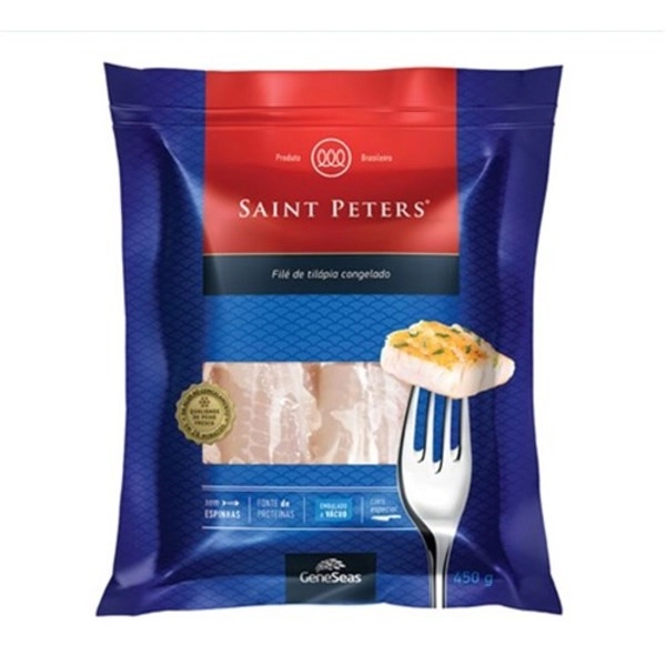 File De Tilapia Congelado 450g Saint Peters