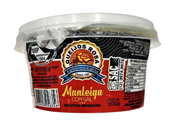 Manteiga Rosa 200g C/sal