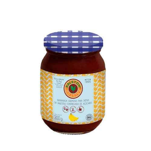 Doce Ralston Zero 300gr Banana Cremosa Vd