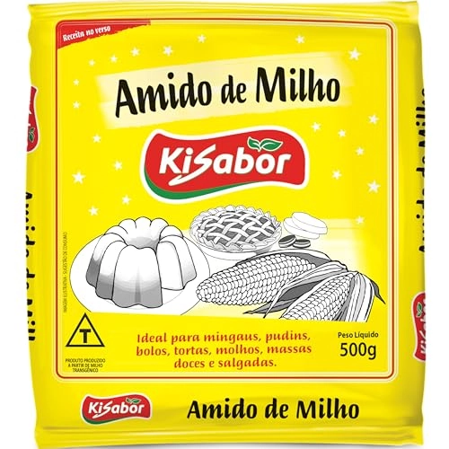Amido De Milho Kisabor Pacote 500g