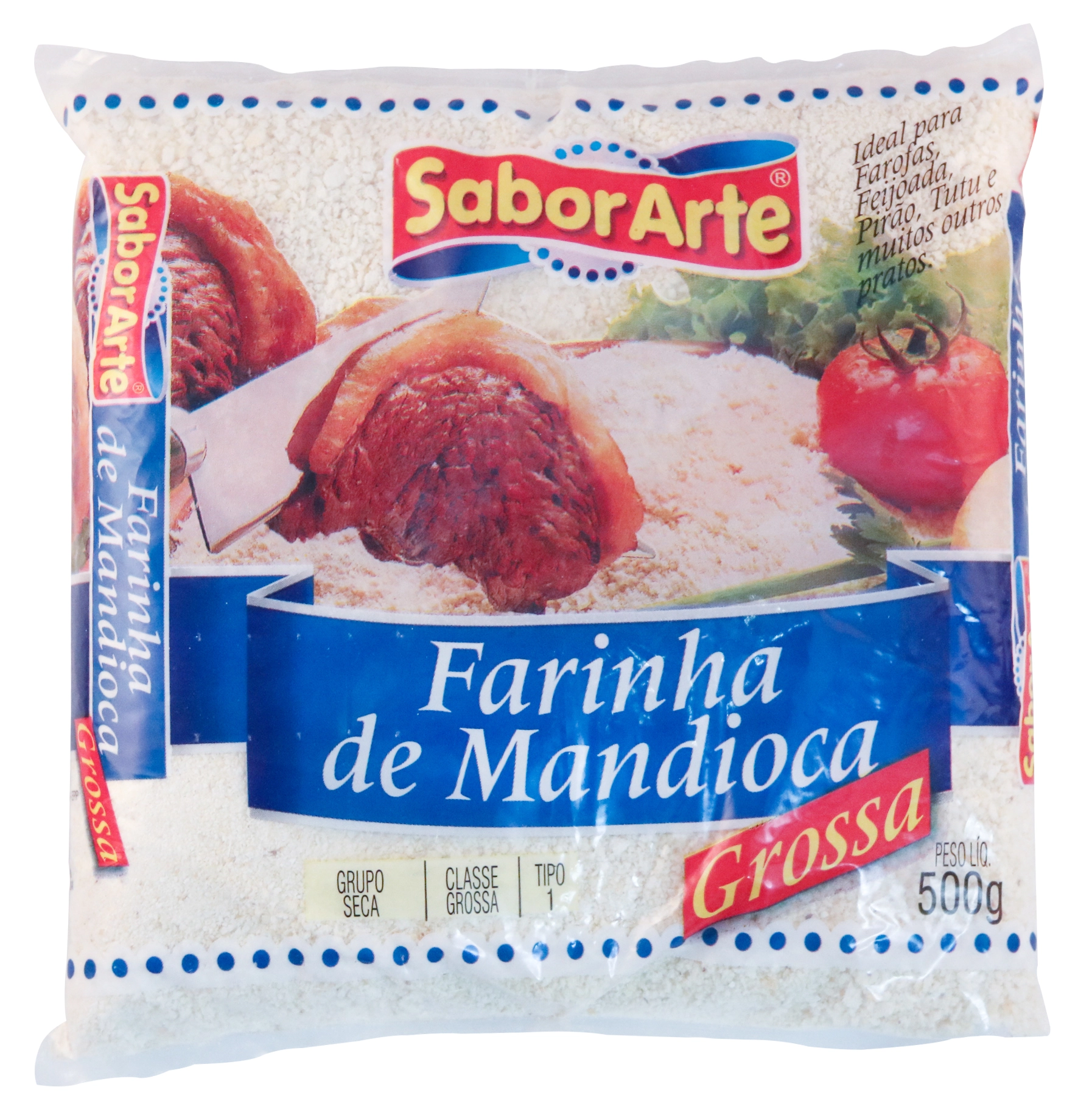 Farinha Mandioca Sabor Arte Grossa