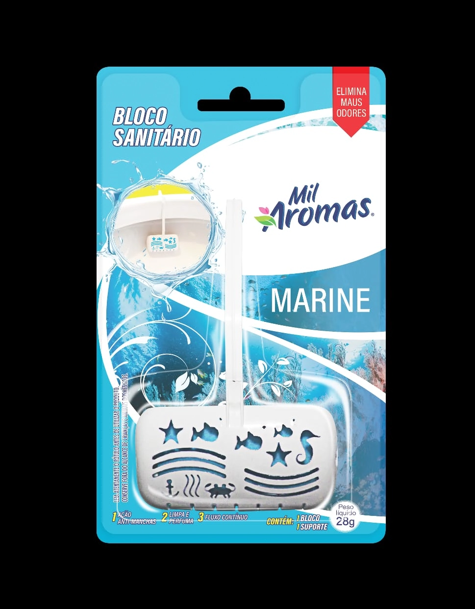 Bloco Sanit Ma Aparelho 28g Marine