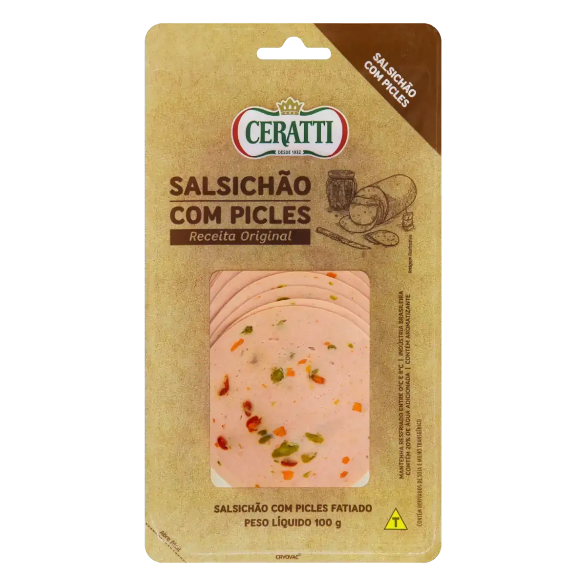 Salsichão Com Picles Ceratti