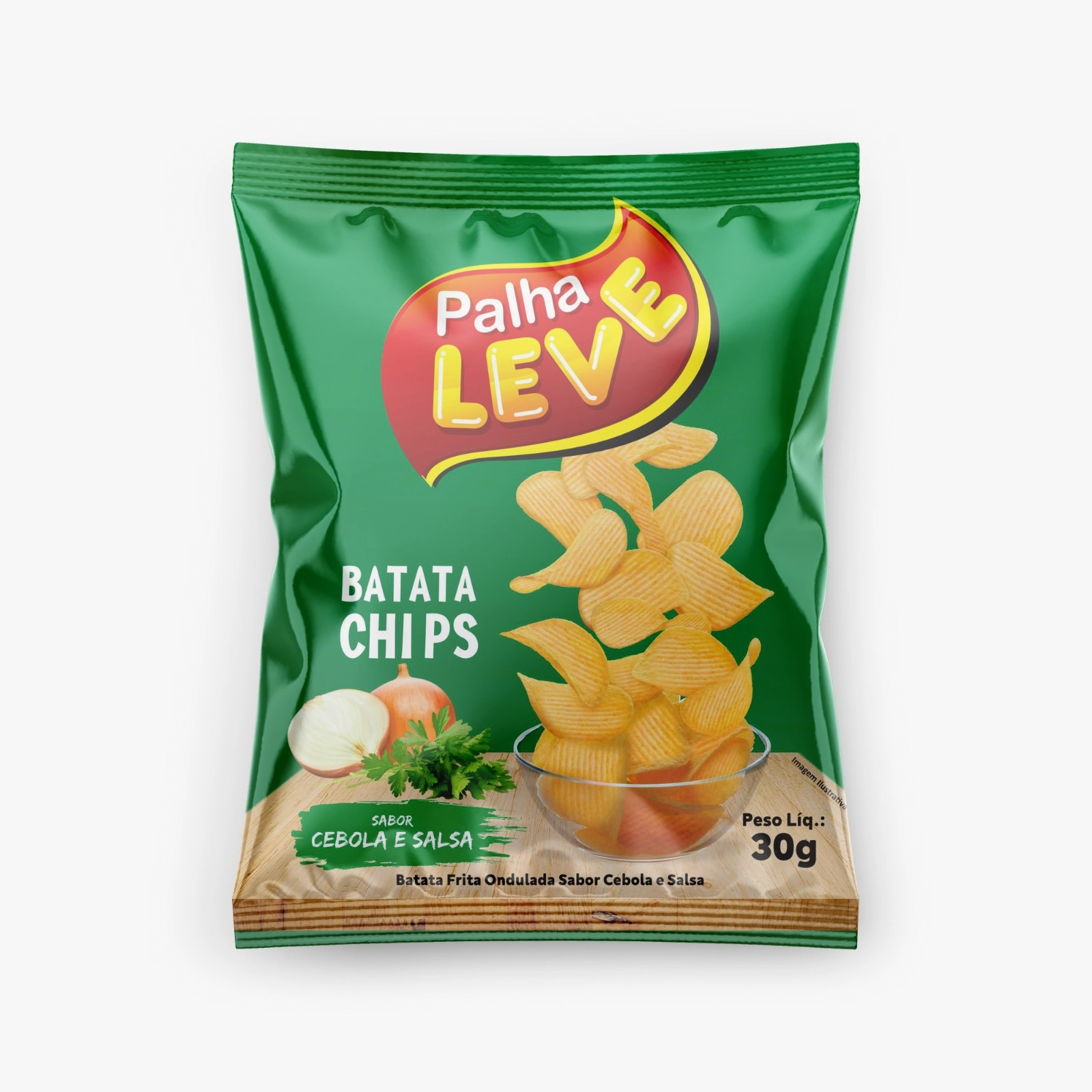 Batata Leve Cebola 30g