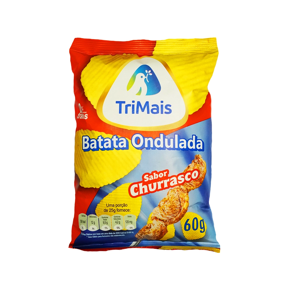Batata Trimais 60g Ondulada Churrasco