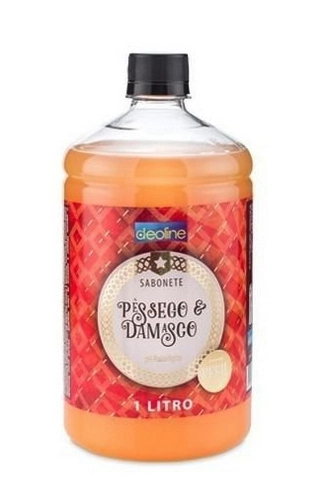 Deoline Sabonete Liquido Pessego Damasco 1 L X 1