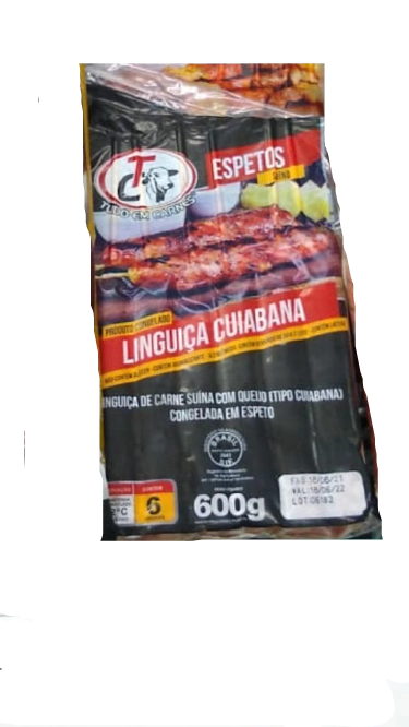 Espetinho Tudo Em Carnes 600g Ling.cuiabana Suina