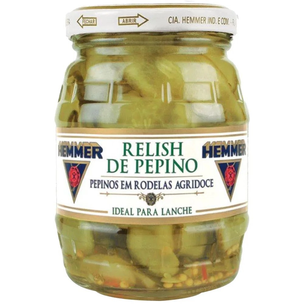 Pepino Agridoce Relish Gourmet 380g