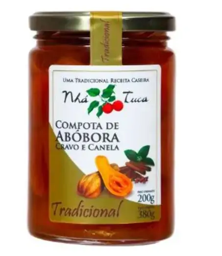 Compota Nha Tuca Abobora Vd 380g