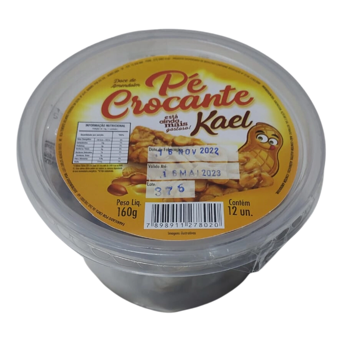 Pe De Moleque Crocante 160g C
