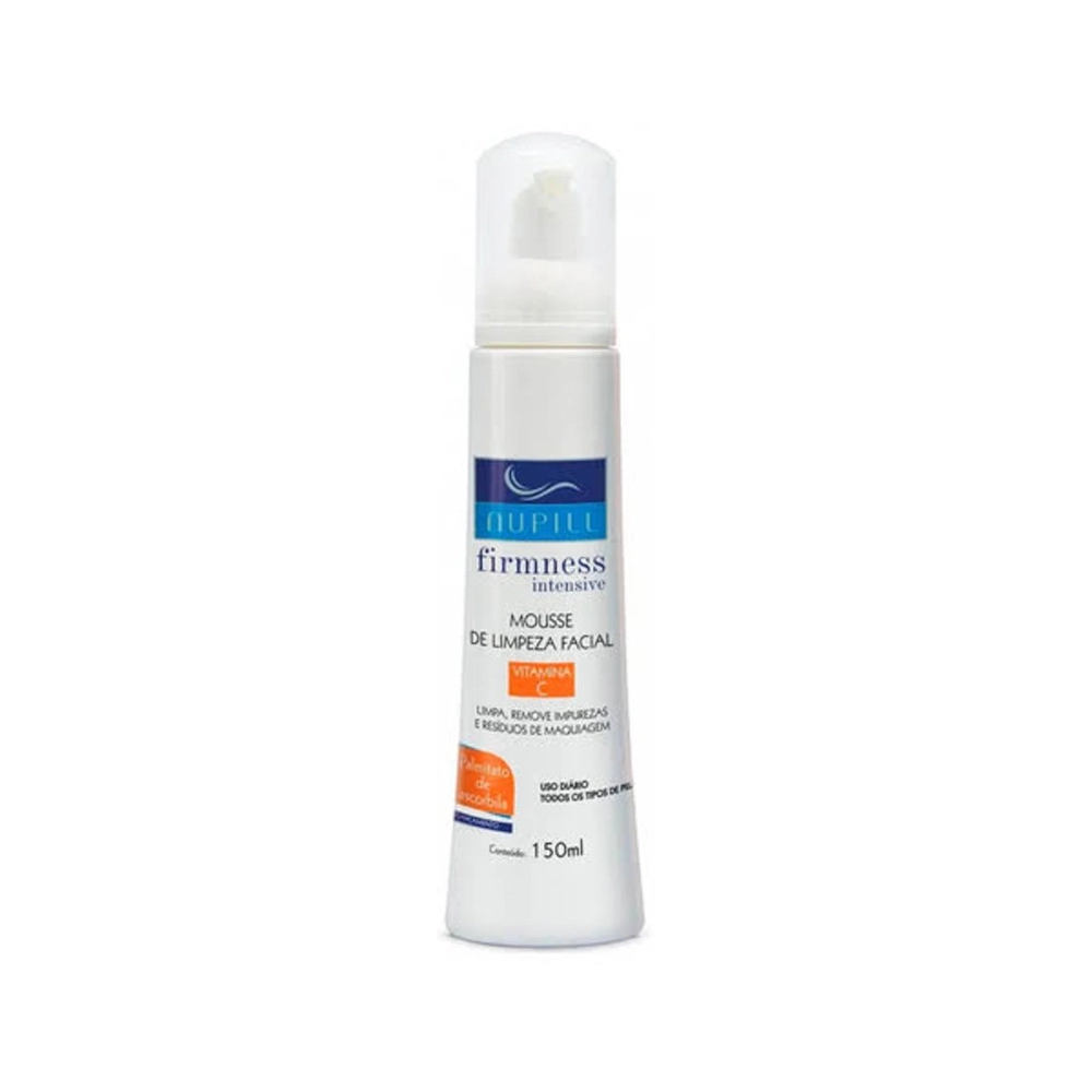 Mousse De Limpeza Facial 150ml Vitamina C Nupill