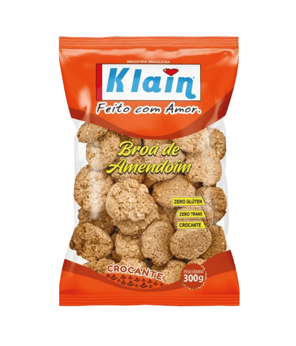 Bisc Klain Amendoim 300g Crocante