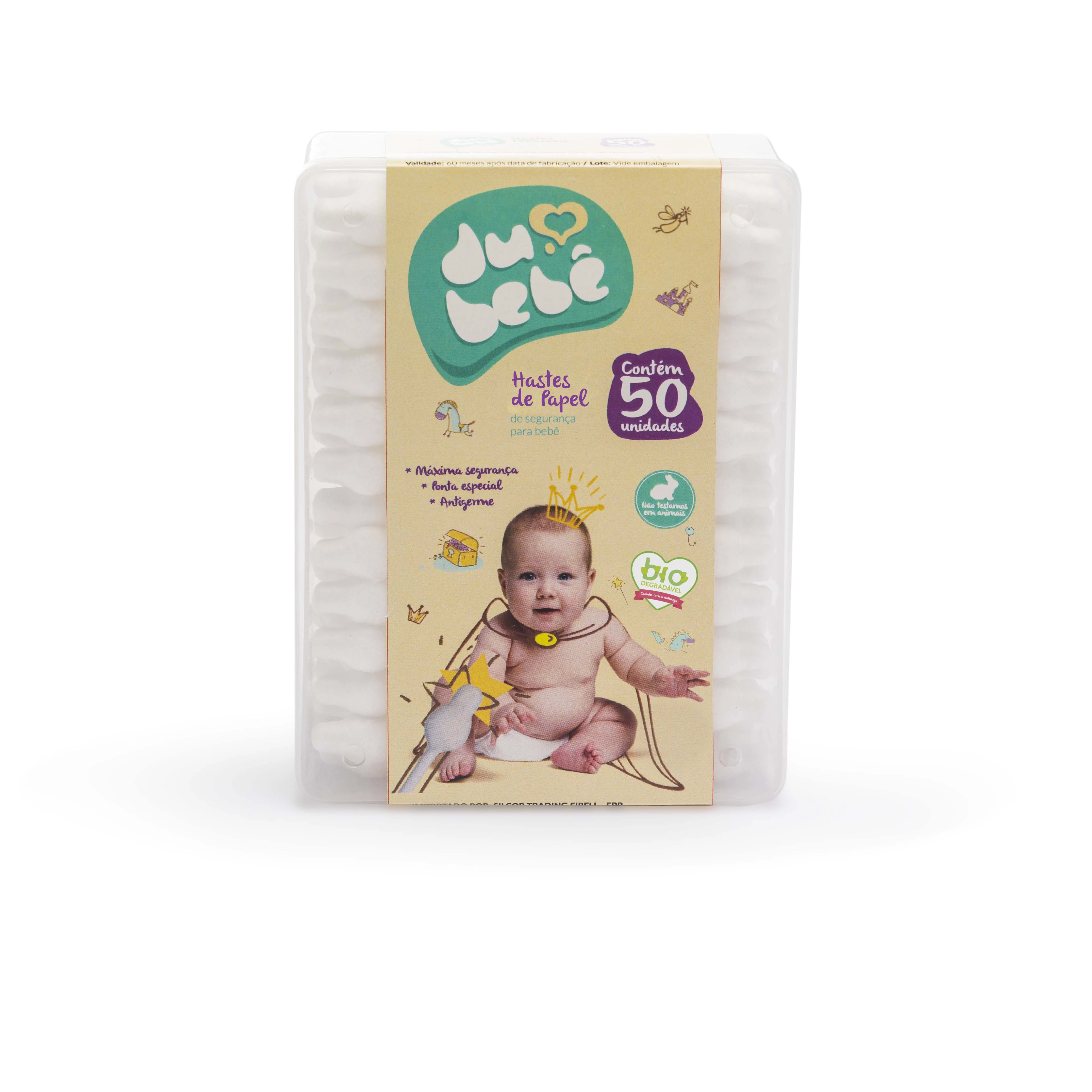 Hastes Flexã­veis De Papel Dubebã Pote 50 Unidades