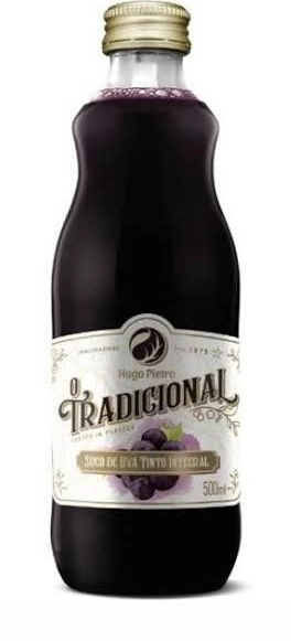Suco Uva Tinto 500 Ml Hugo Pietro