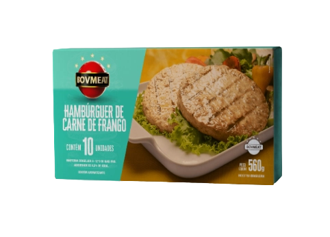 Hamb Bovmeat Frango 560g