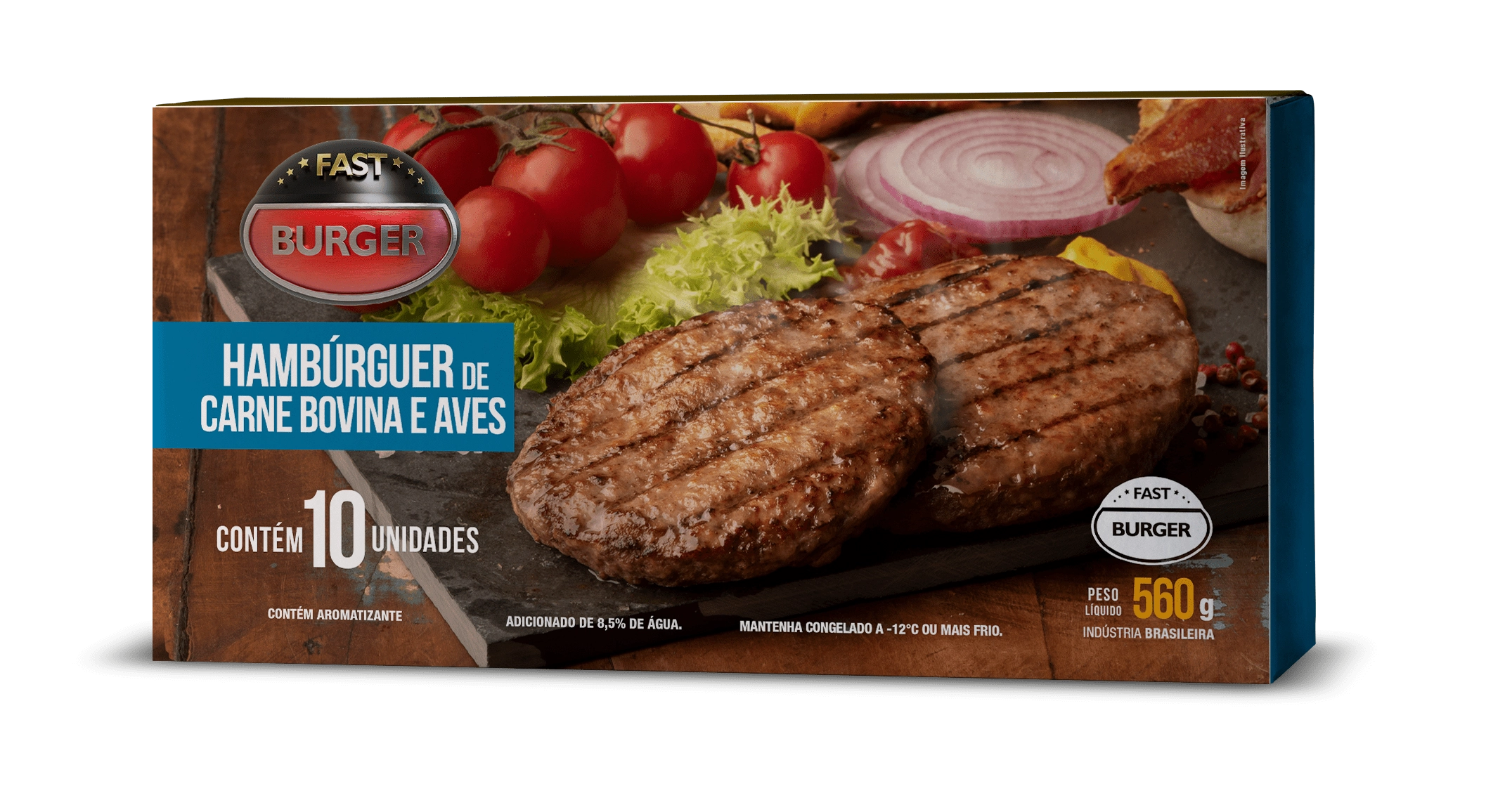 Hamburger Bovmeat Carne Misto 560g