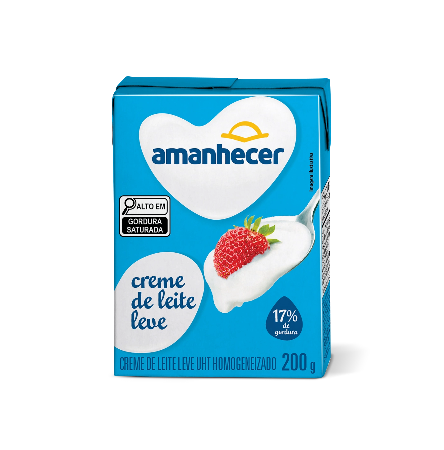 Creme De Leite Amanhecer 200gr
