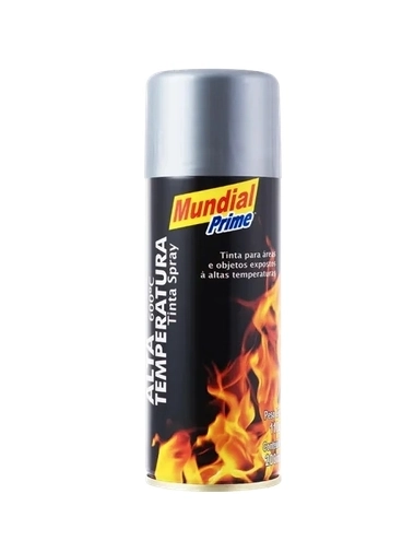 Tinta Spray 200ml Metalica Alum 3196al Mundial Prime