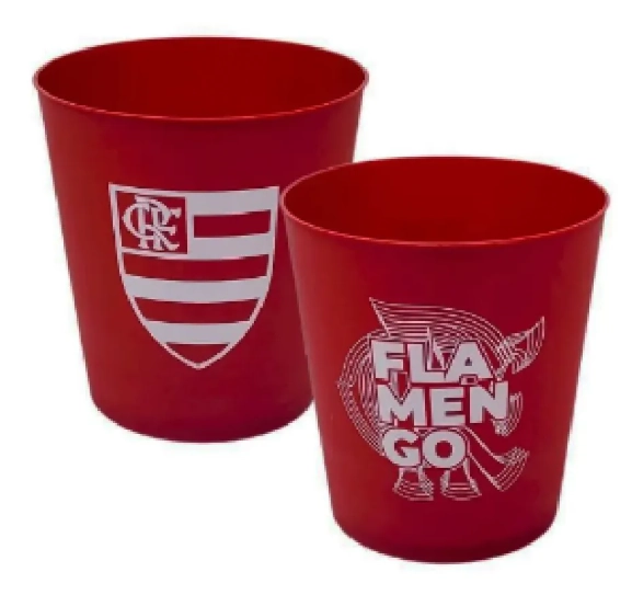 Balde Flamengo Pipoca Mais Querido