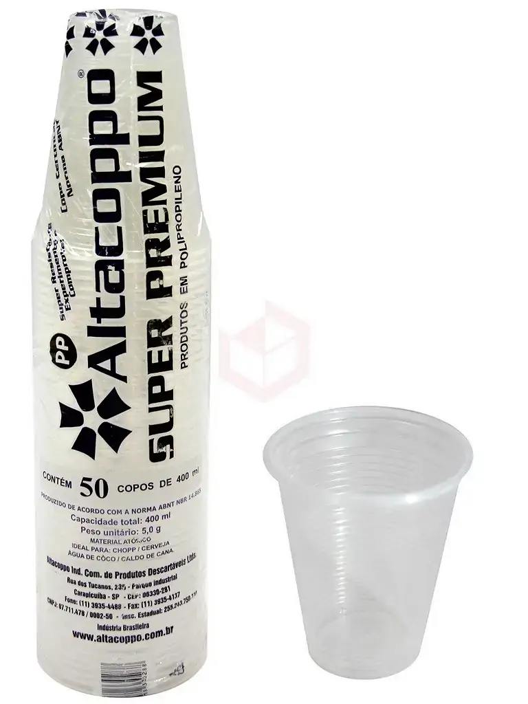 Copo Desc Altacoppo Branco C/50