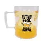 Caneca Gel Chopp Happy Beer 410ml