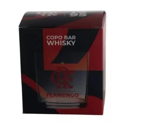 Copo Cylinder Rocks 305ml Flamengo Luva R. Atacado Ind Unid Allmix