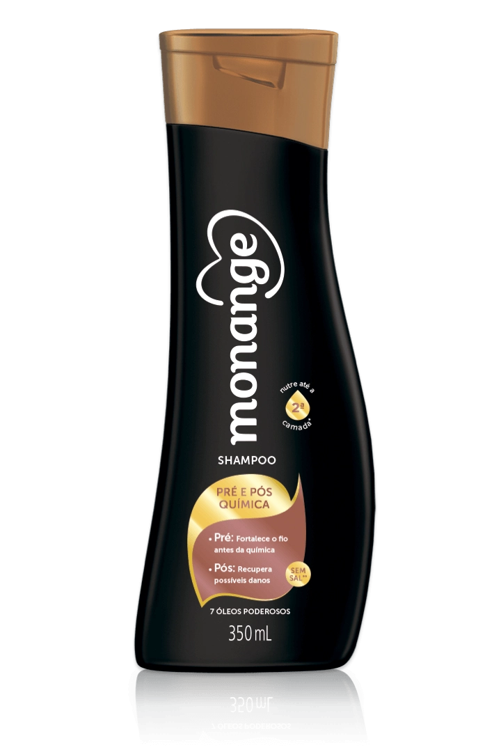 Shampoo Pre E Pos Quimica 350ml Monange