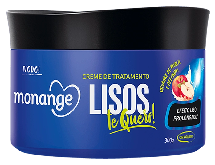 Creme Trat Monange 300g Lisos Radiantes