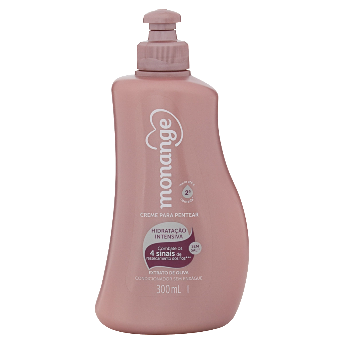 Creme Para Pentear Monange Hidratação Intensiva Frasco 300ml