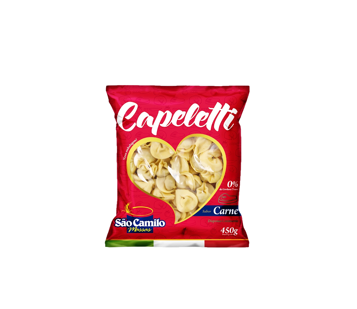 Capeletti Sao Camilo Carne