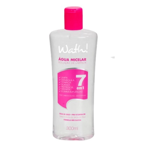 Demaquilante Agua Micelar Wath 140ml