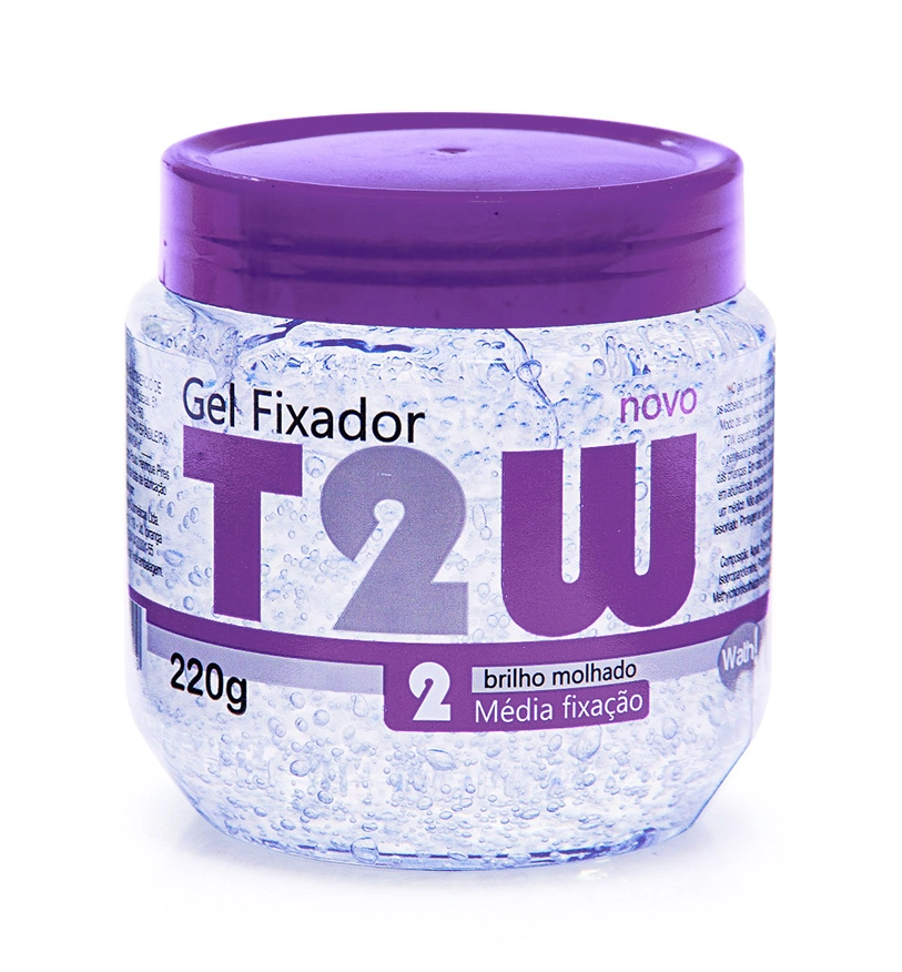 Gel Fixador T2w Forte Fixacao Roxo 220g