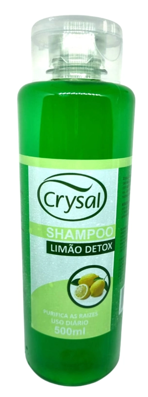 Shampoo Limão Detox Crysal Com 500ml