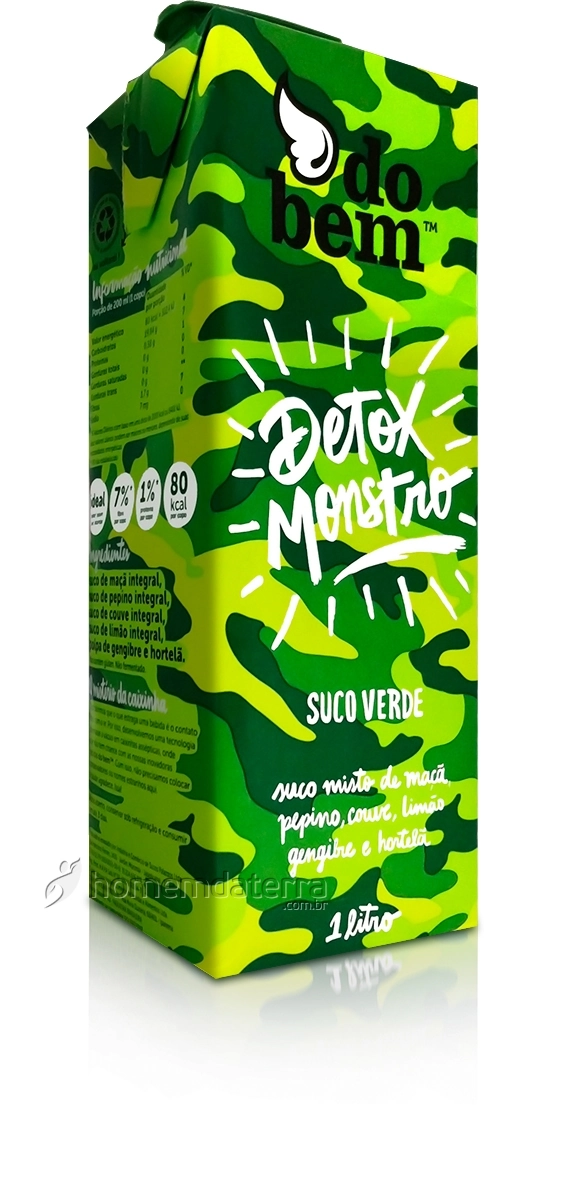 Suco Do Bem 1lt Verde Detox