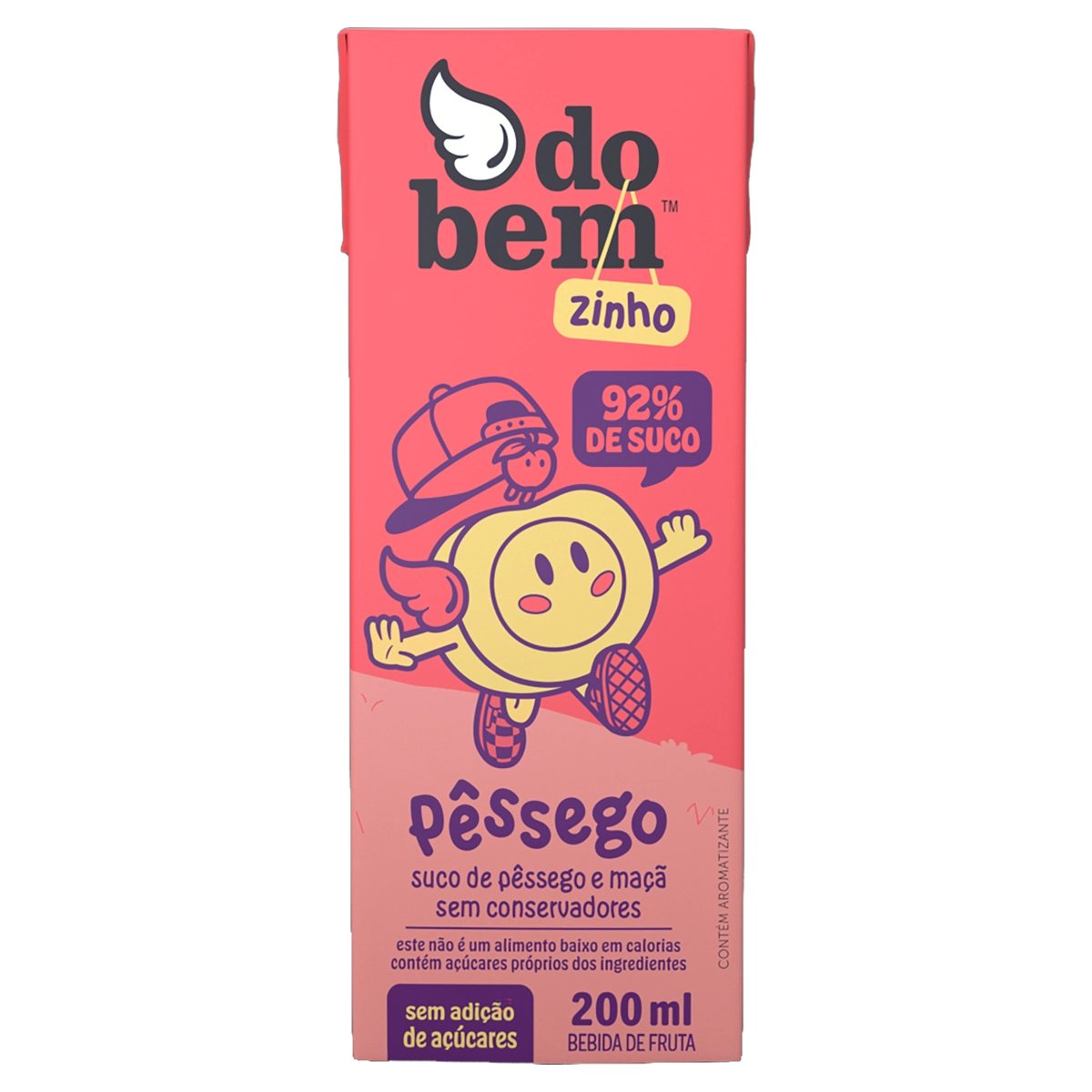 Bebida Pêssego Do Bem Do Benzinho Caixa 200ml