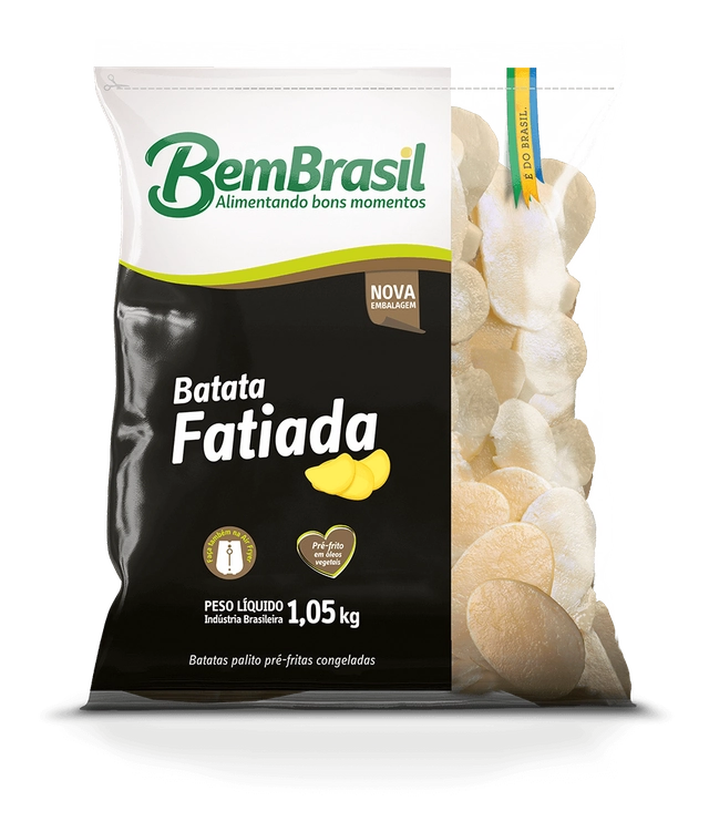 Batata Bem Brasil Fatiada 1,05kg