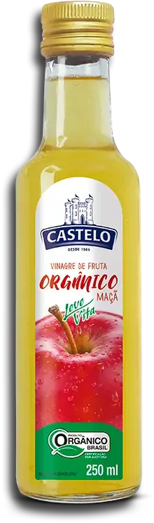 Vinagre Fruta Castelo 250ml Leve Vita Maca Org.