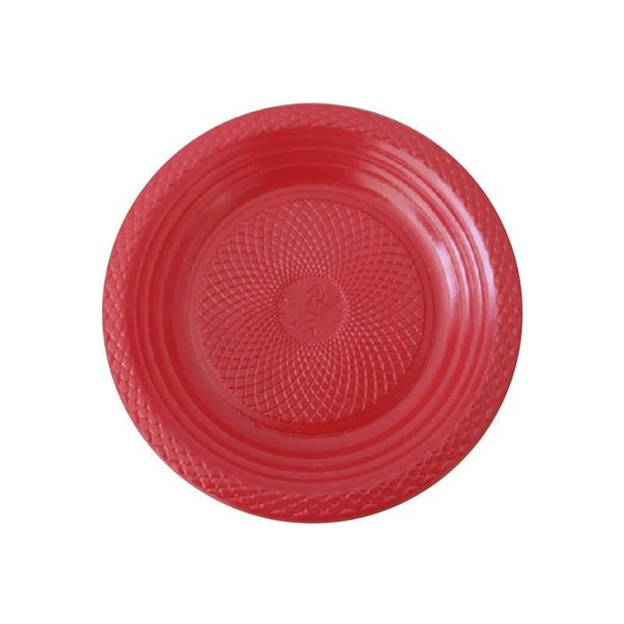 Prato Raso Vermelho