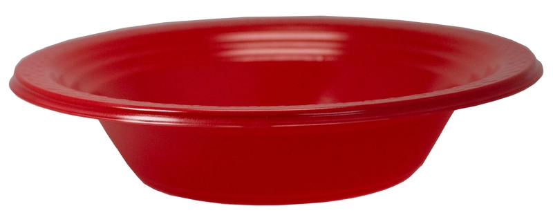 Prato Fd 15cm Vermel 10u