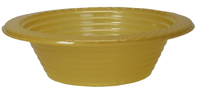 Prato Fundo 12cm Dourado Pfdr 12 Forfest