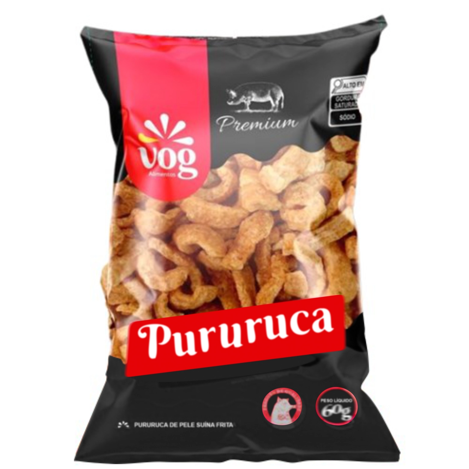 Pururuca Vog Premium Tradicional 60g