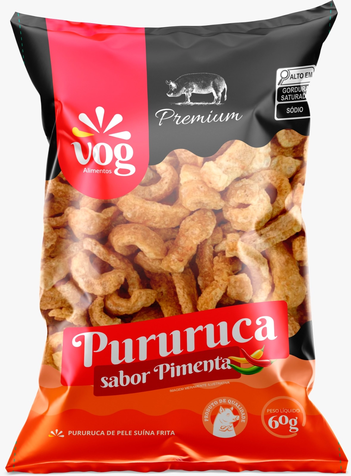 Pururuca Vog Premium Pimenta 60g
